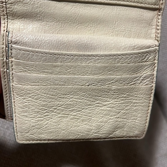 Celine Authentic blue and white compact wallet - Picture 14 of 17